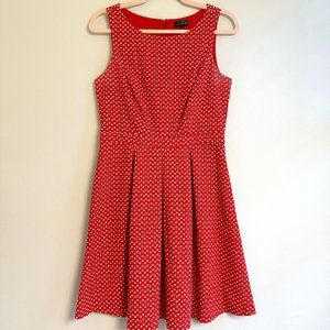 The Limited Salmon Sleeveless Fit and Flare Dress, Size 4